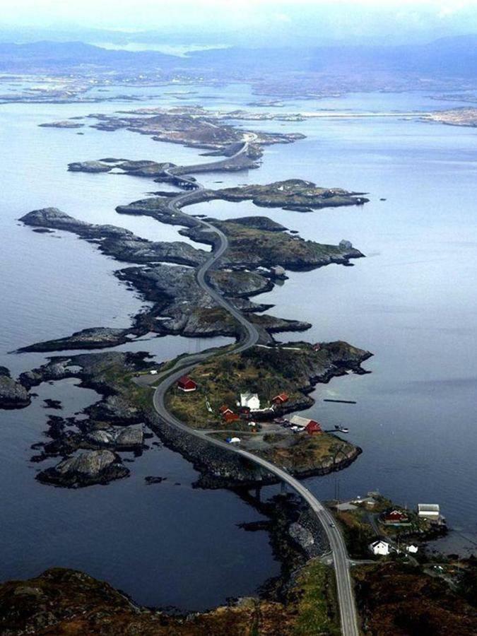 Апартаменты Ola Bua Near The Atlantic Road Lyngstad Экстерьер фото