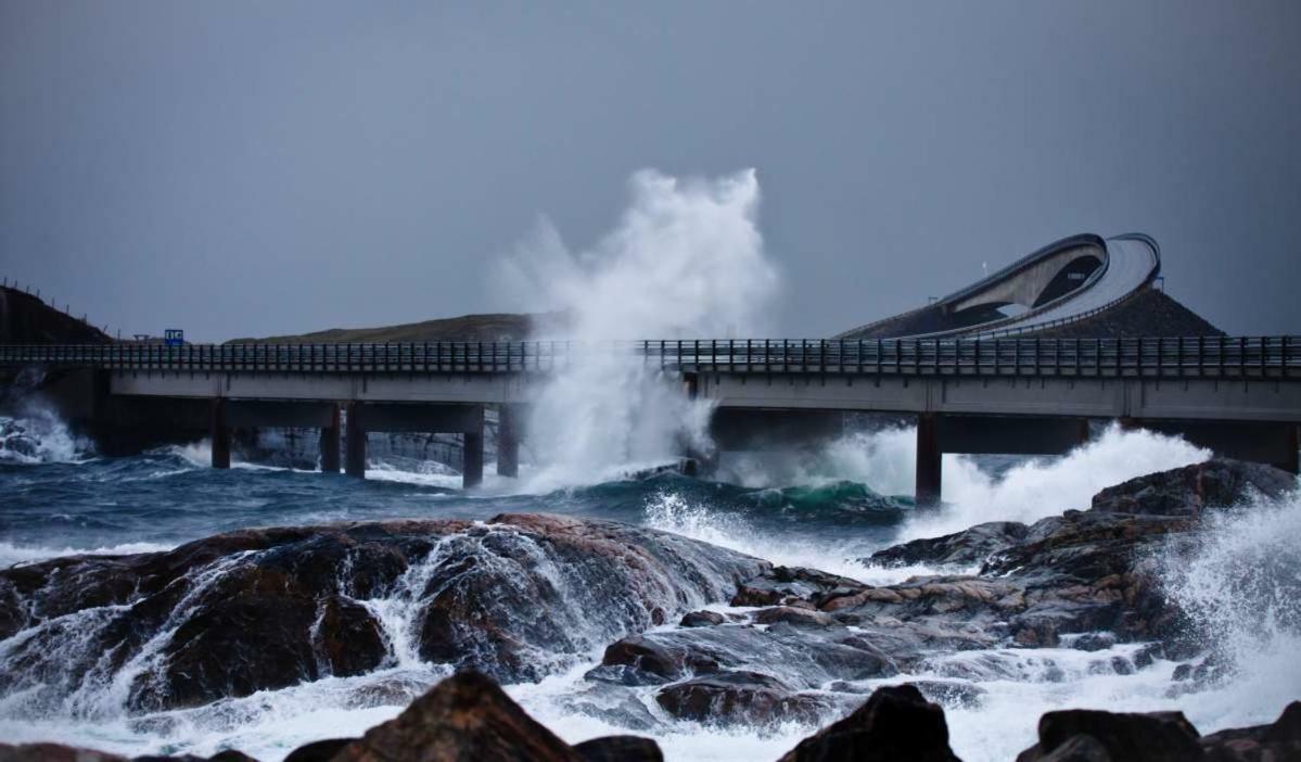 Апартаменты Ola Bua Near The Atlantic Road Lyngstad Экстерьер фото